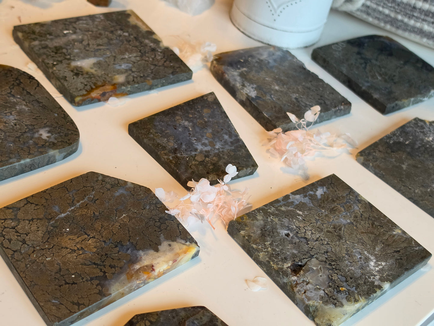 Pyrite Slices Wholesale 1kg