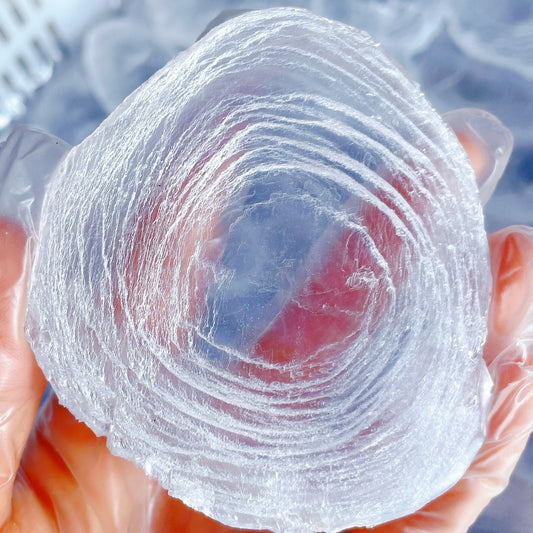 Spiral Selenite Rough – 1kg Wholesale Lot (5-7 Pcs)