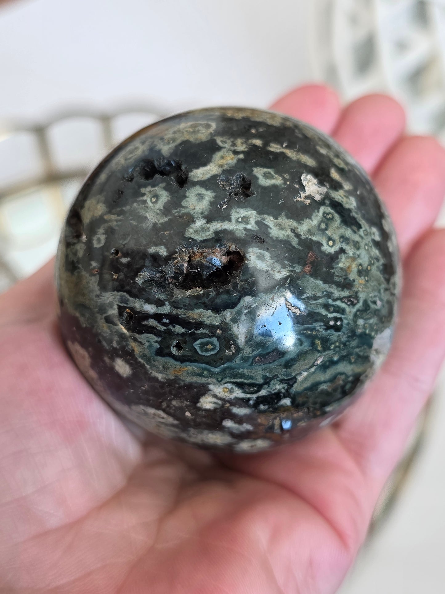 Ocean Jasper Sphere 1 lbs
