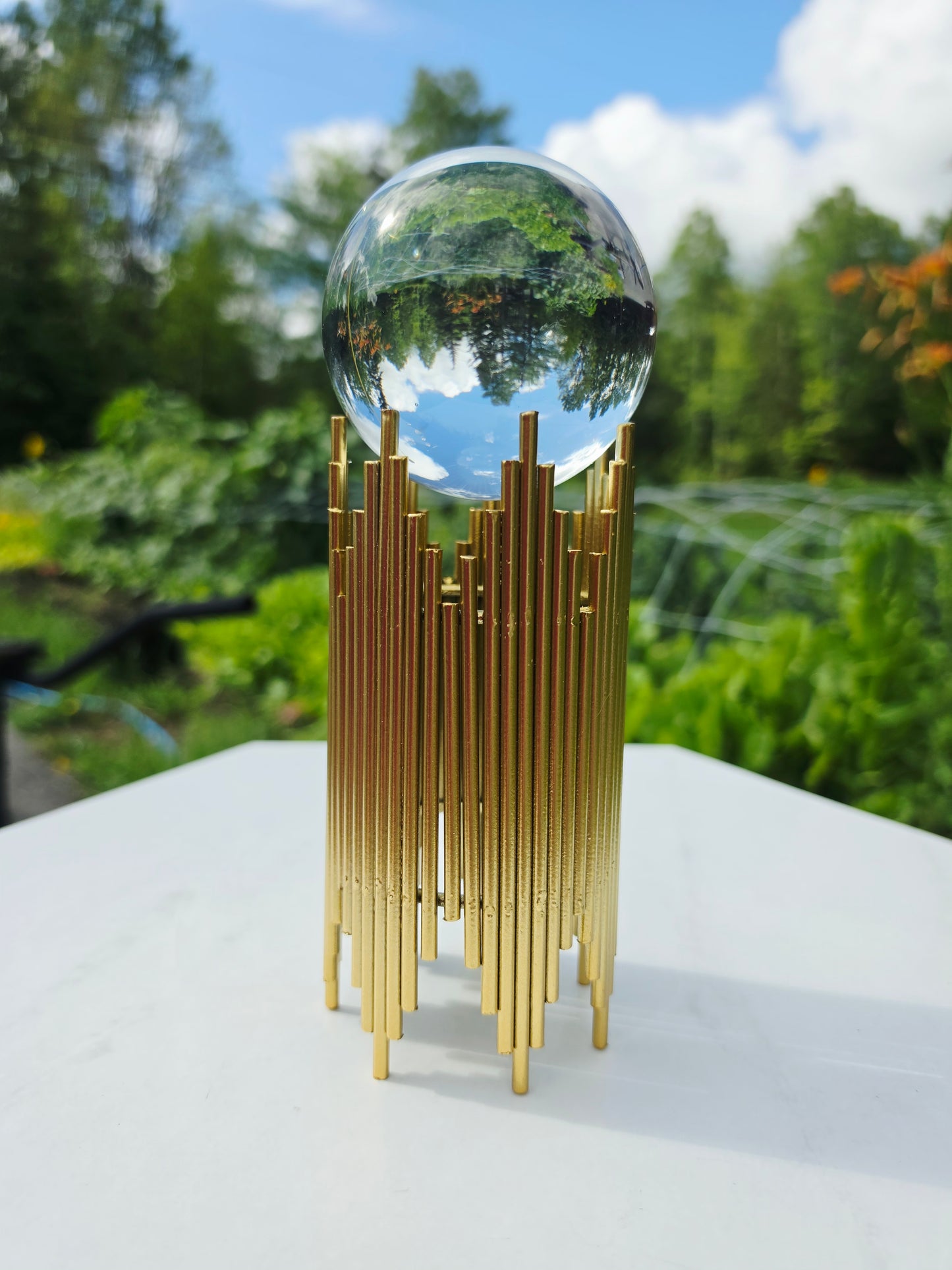 Gold Sphere / Specimens Holder -Large