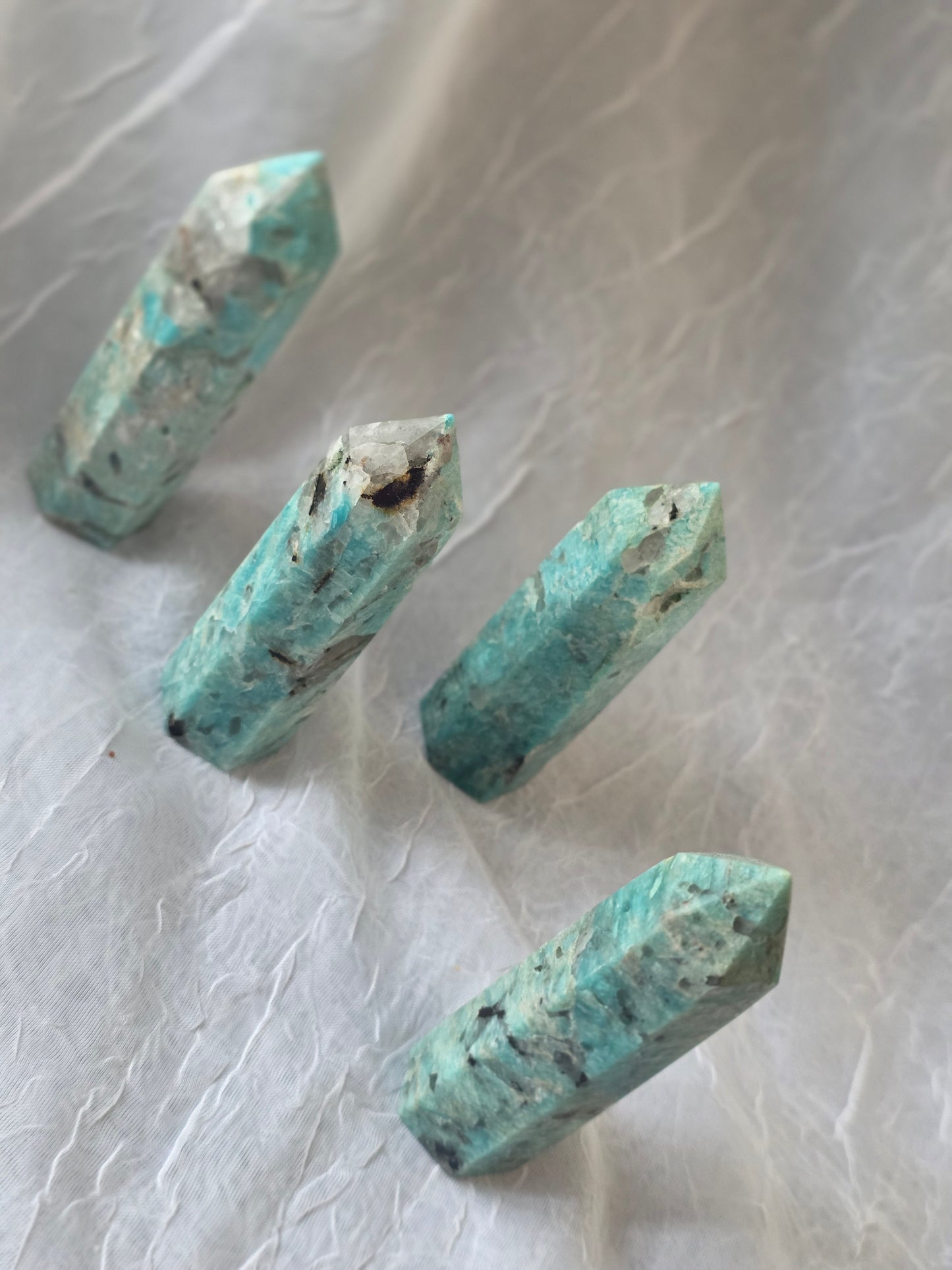 Amazonite Crystal Tower Bundle of 4
