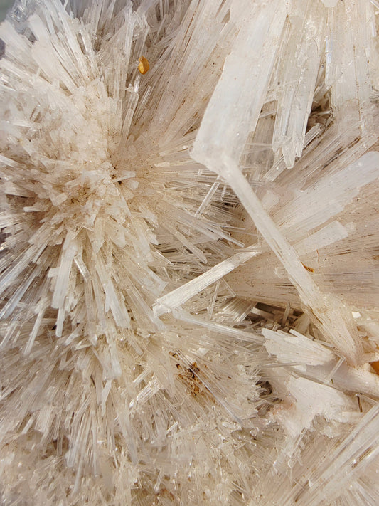 0.92 lb Scolecite Cluster on a Stilbite matrix with Stand From India