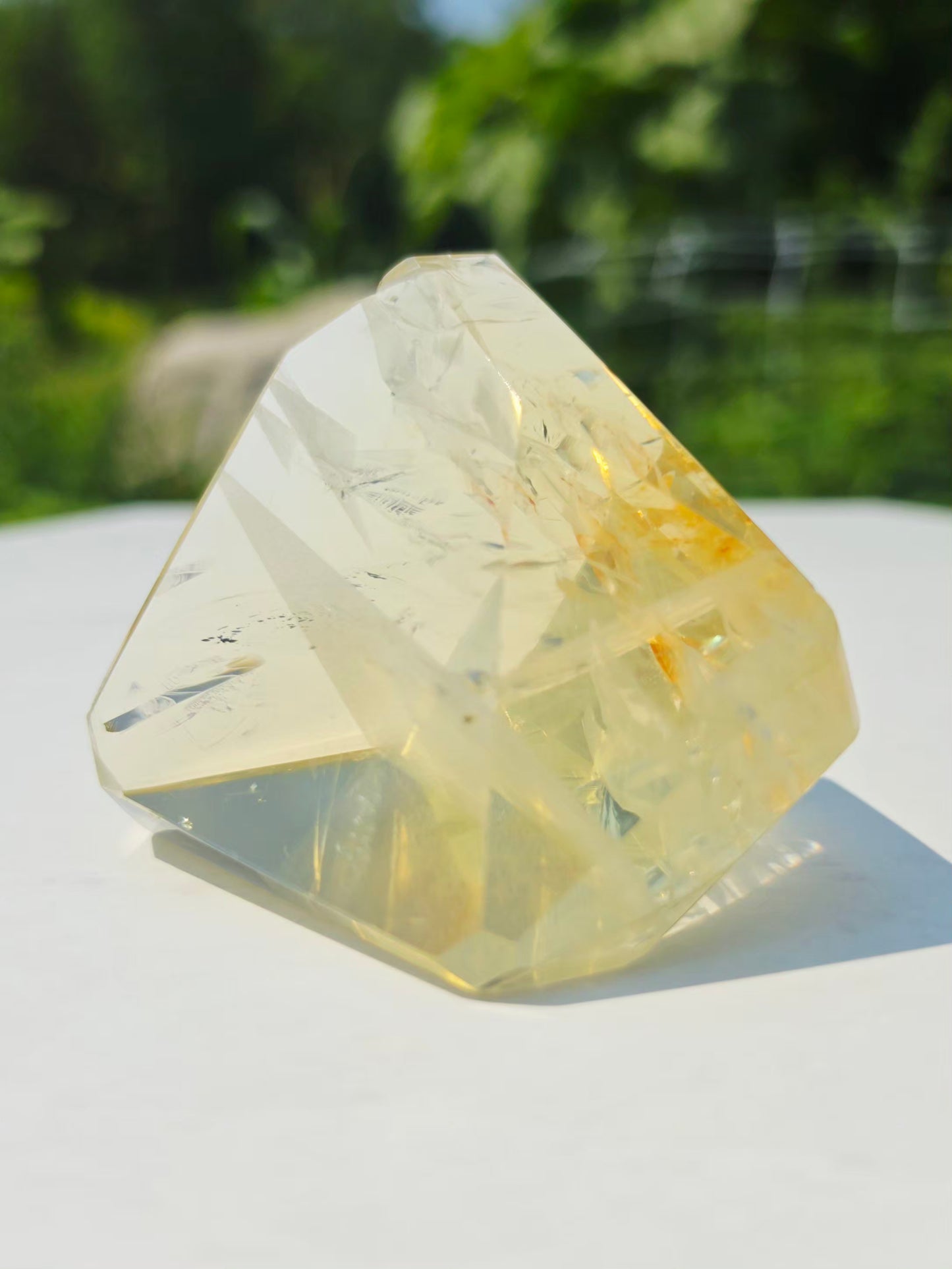 Citrine Free Form Polish 230 grams Crystal Mineral