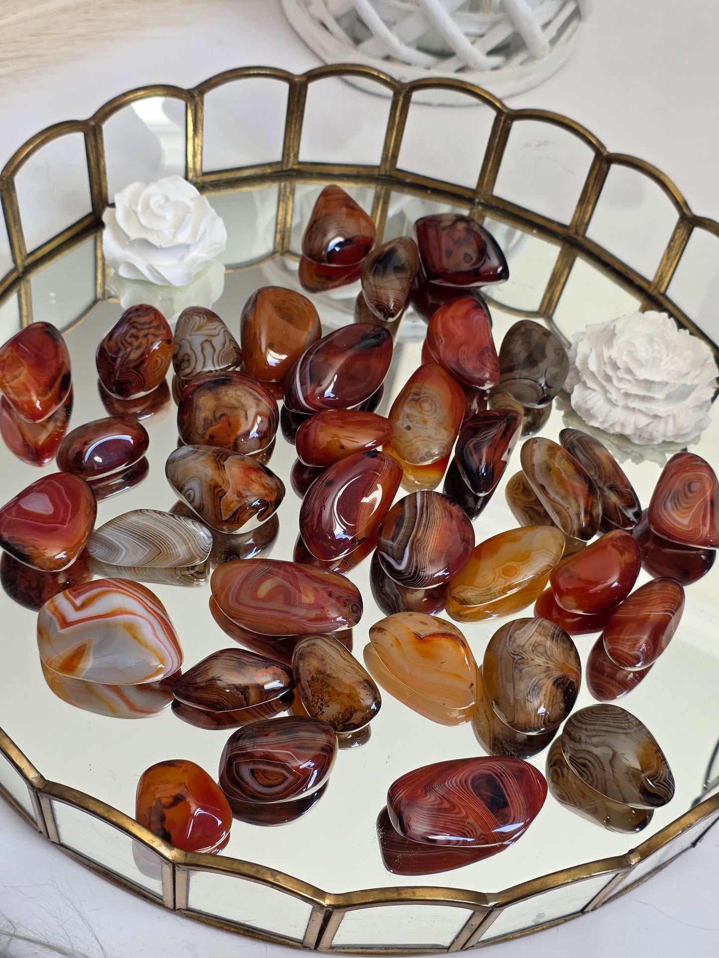 Sardonyx Tumble Stones 1 lbs