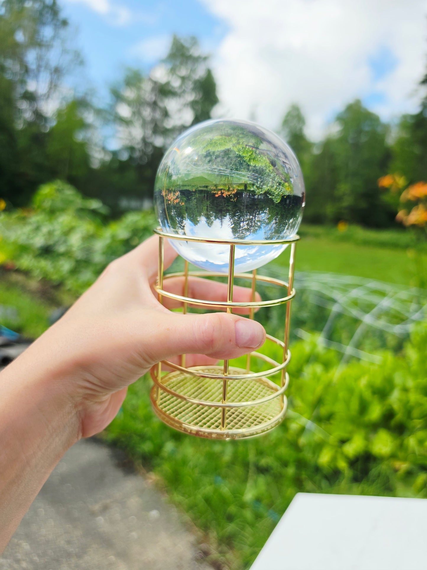 Gold Sphere / Specimens Holder