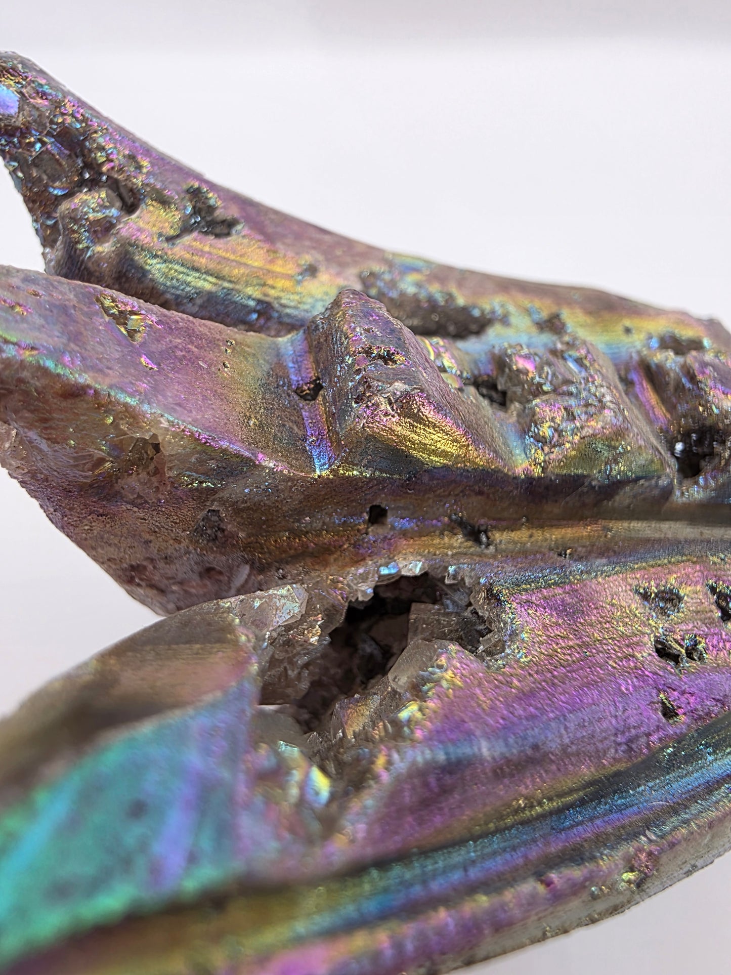 Aura Sphalerite Dragon Head carving
