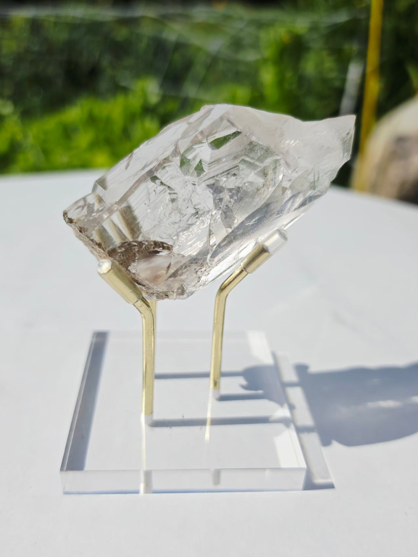 Himalayan Quartz Specimen with Stand Rare Mineral