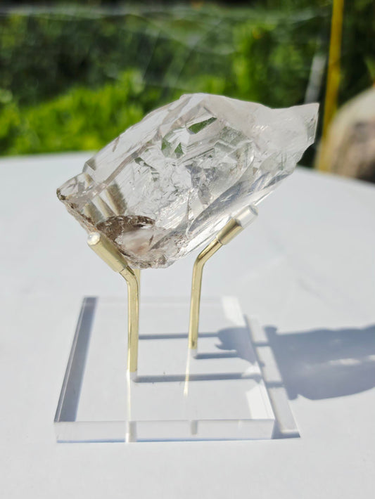 Himalayan Quartz Specimen with Stand Rare Mineral