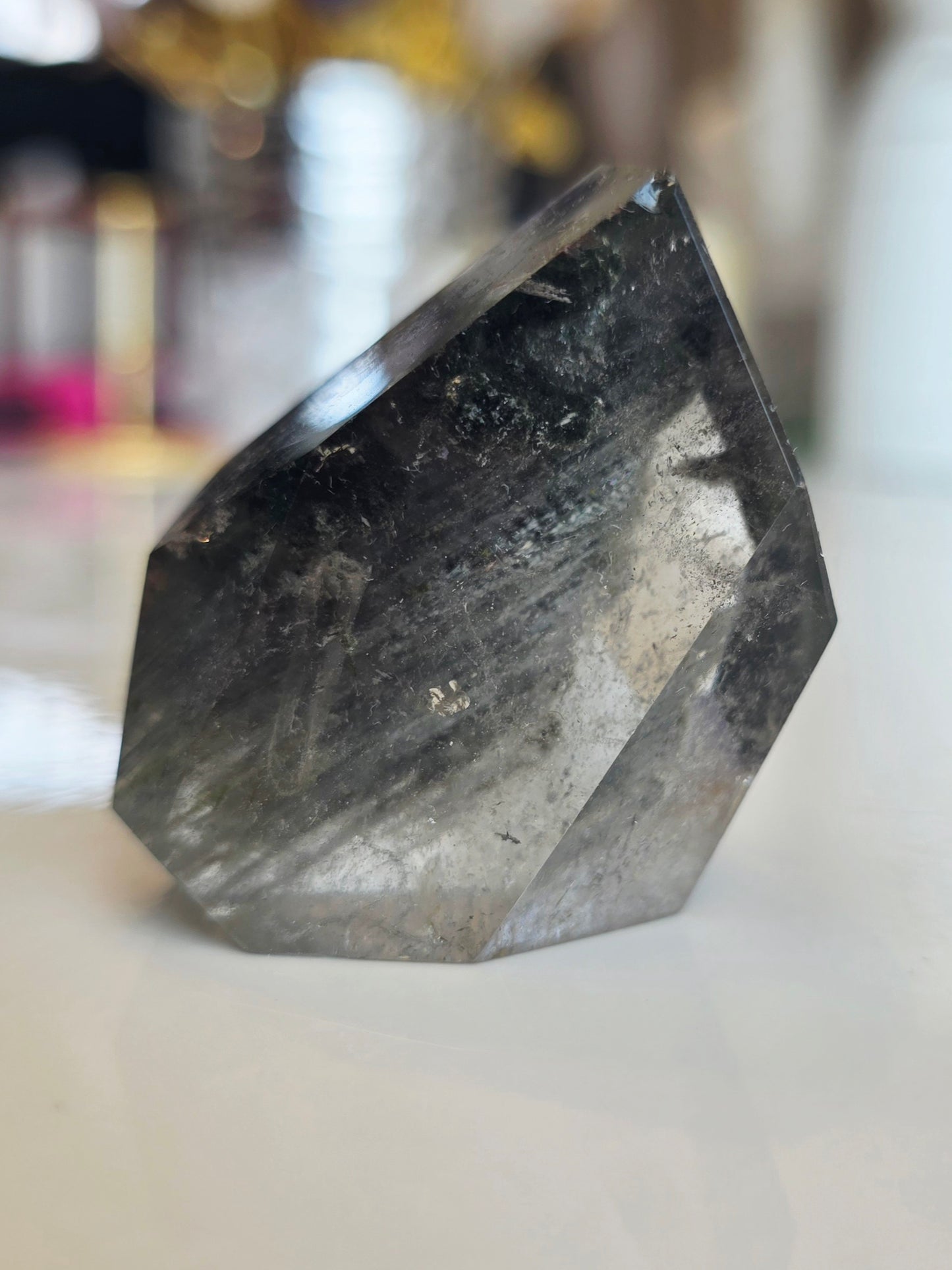 Garden Quartz Crystal Free-form Palm Size Clear