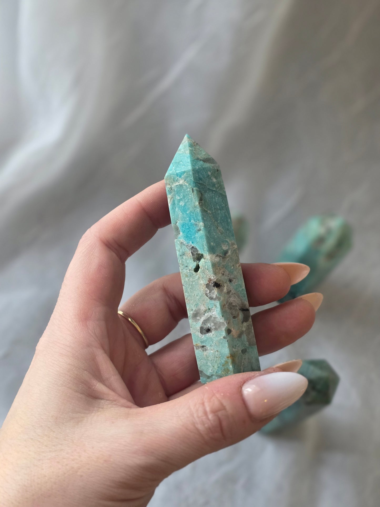 Amazonite Crystal Tower Bundle of 4