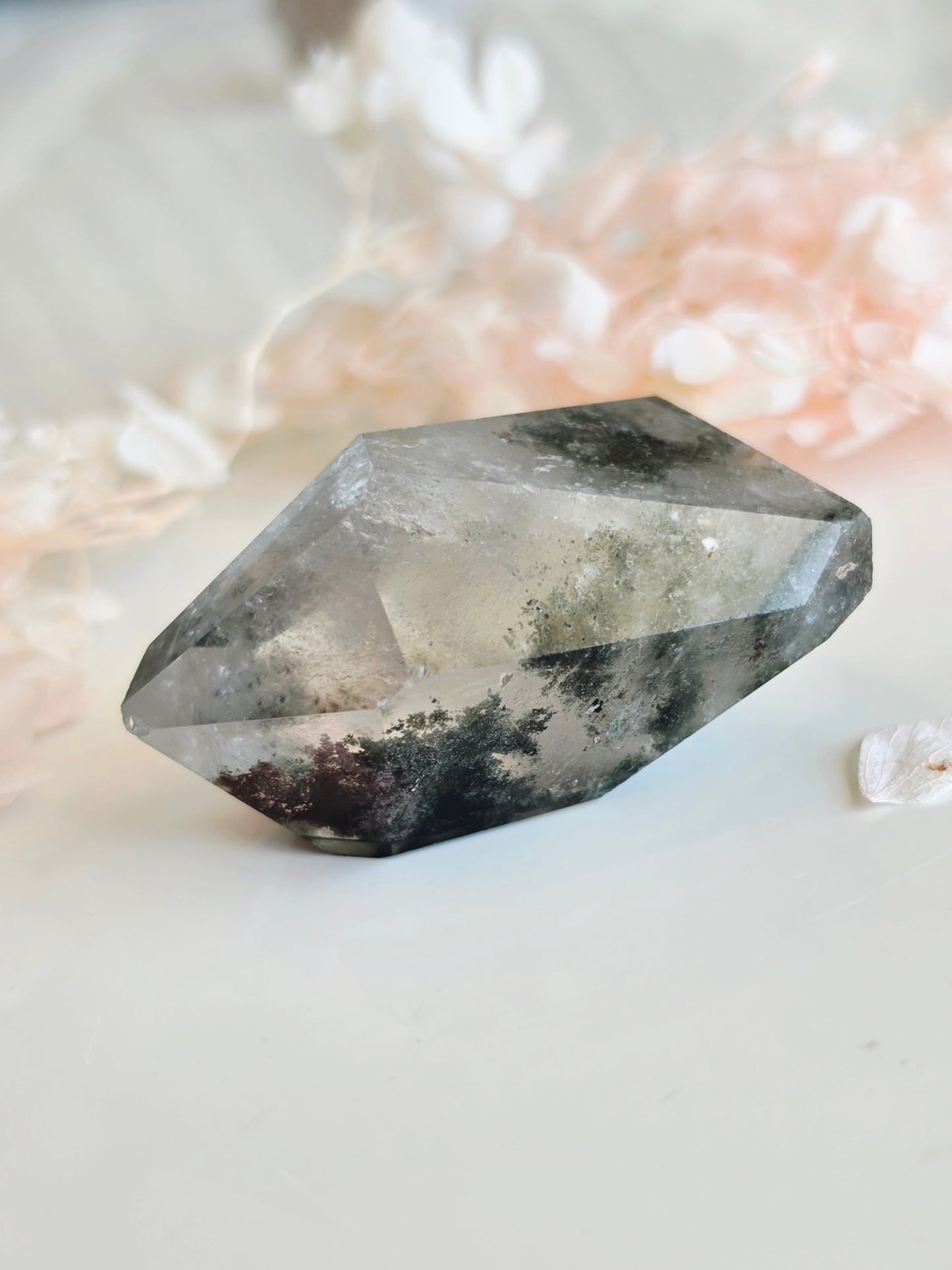 Garden Quartz Free-form Purple Green Palm Size