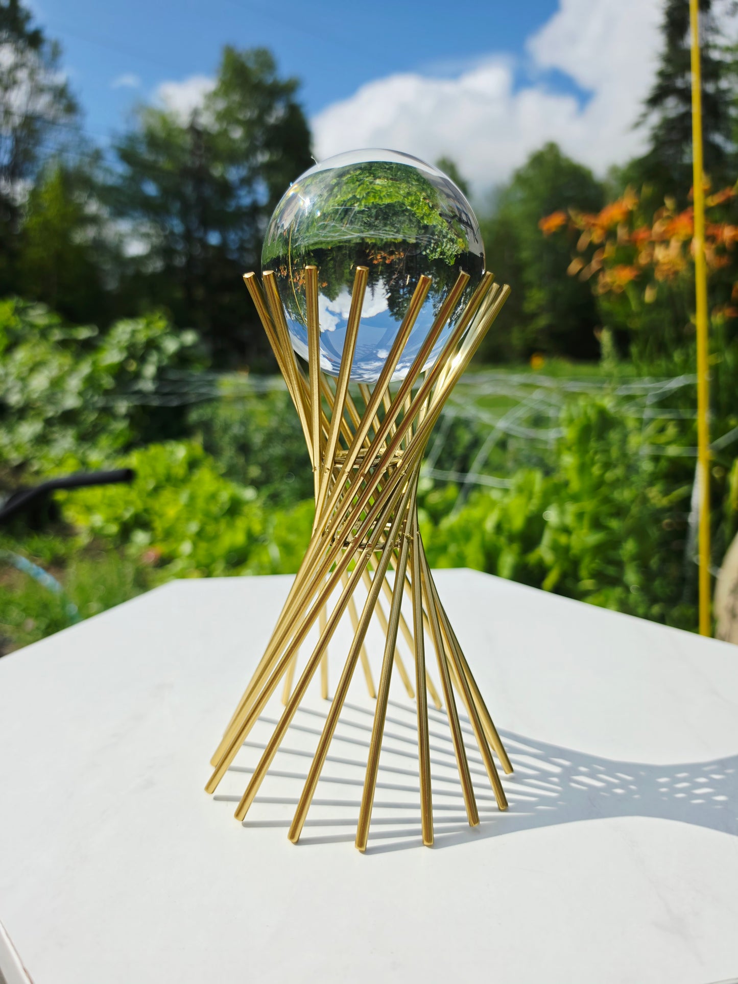 Gold Sphere / Specimens Holder - Large