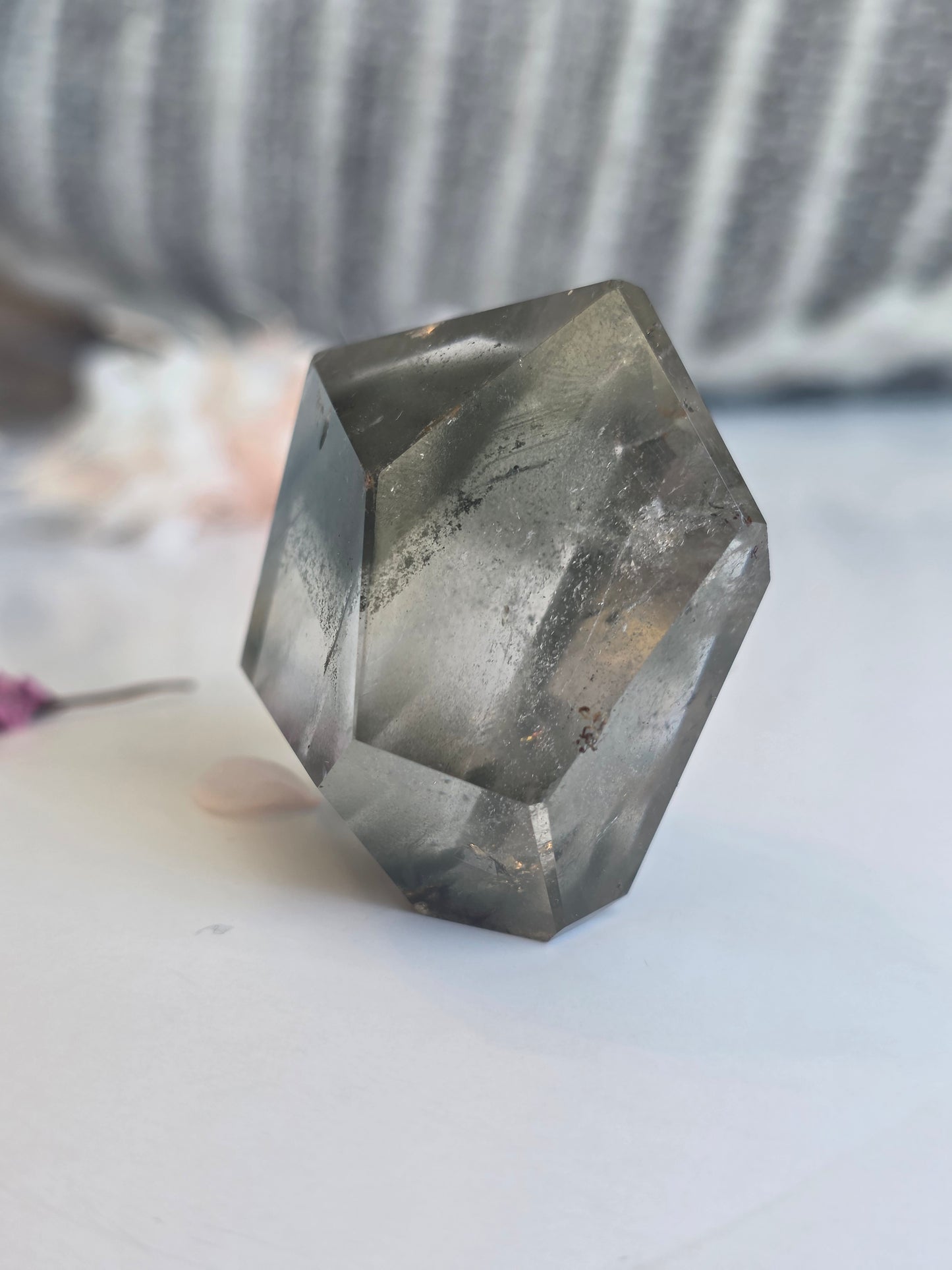 Garden Quartz Crystal Free-form Palm Size Clear
