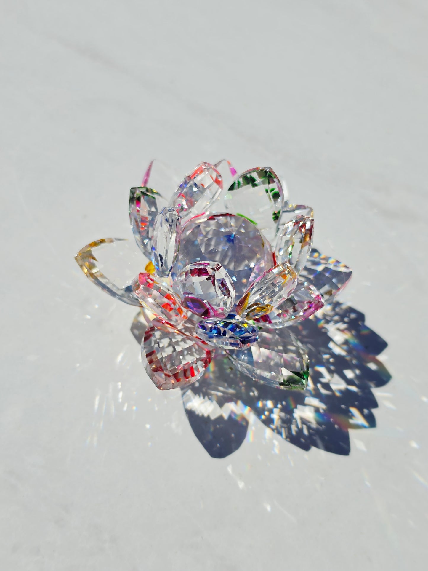 Crystal Lotus Sphere Holder