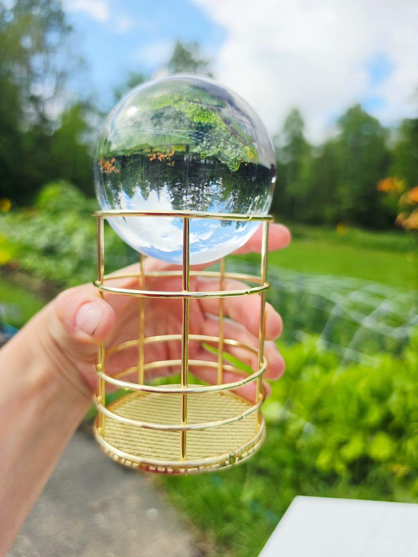 Gold Sphere / Specimens Holder