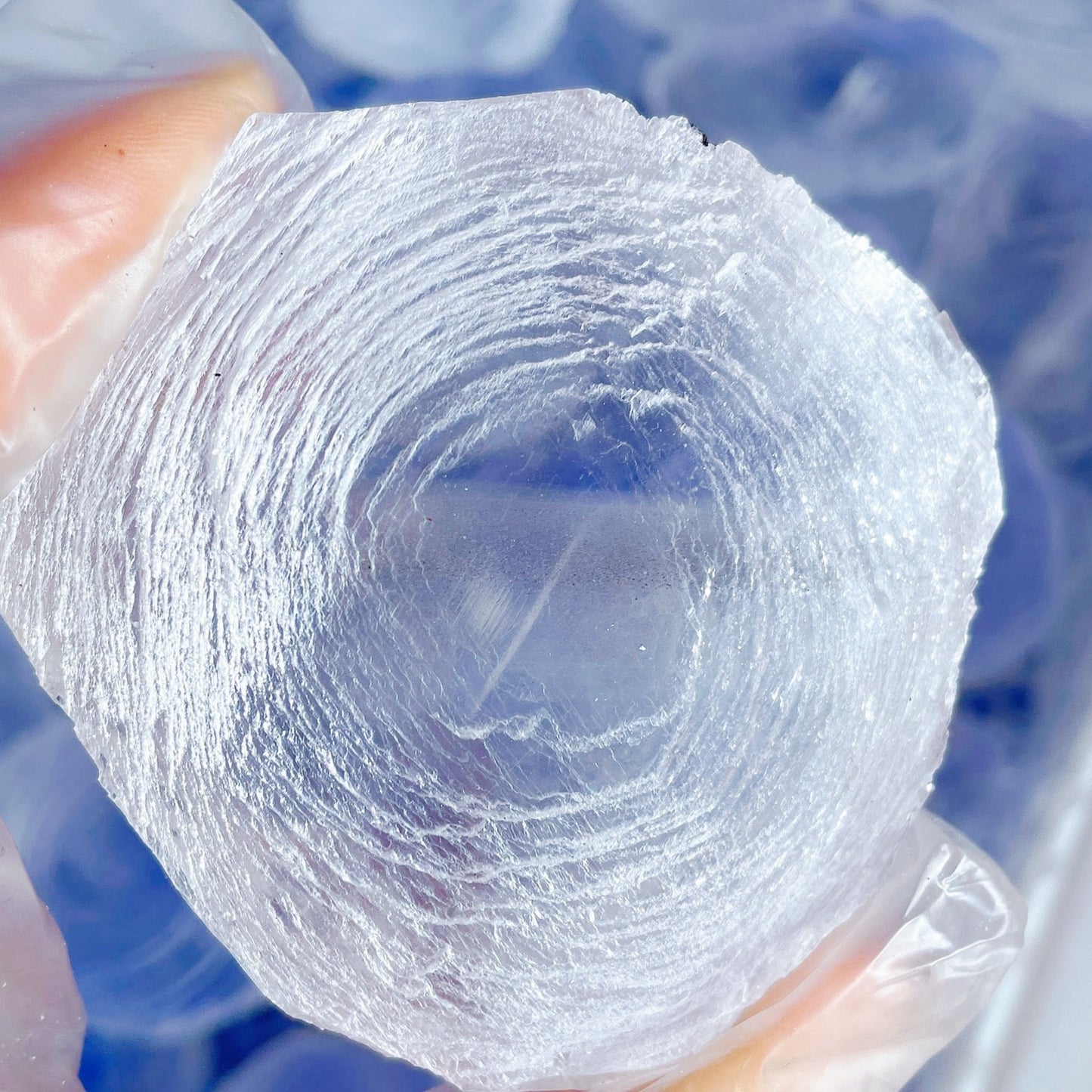 Spiral Selenite Rough – 1kg Wholesale Lot (5-7 Pcs)