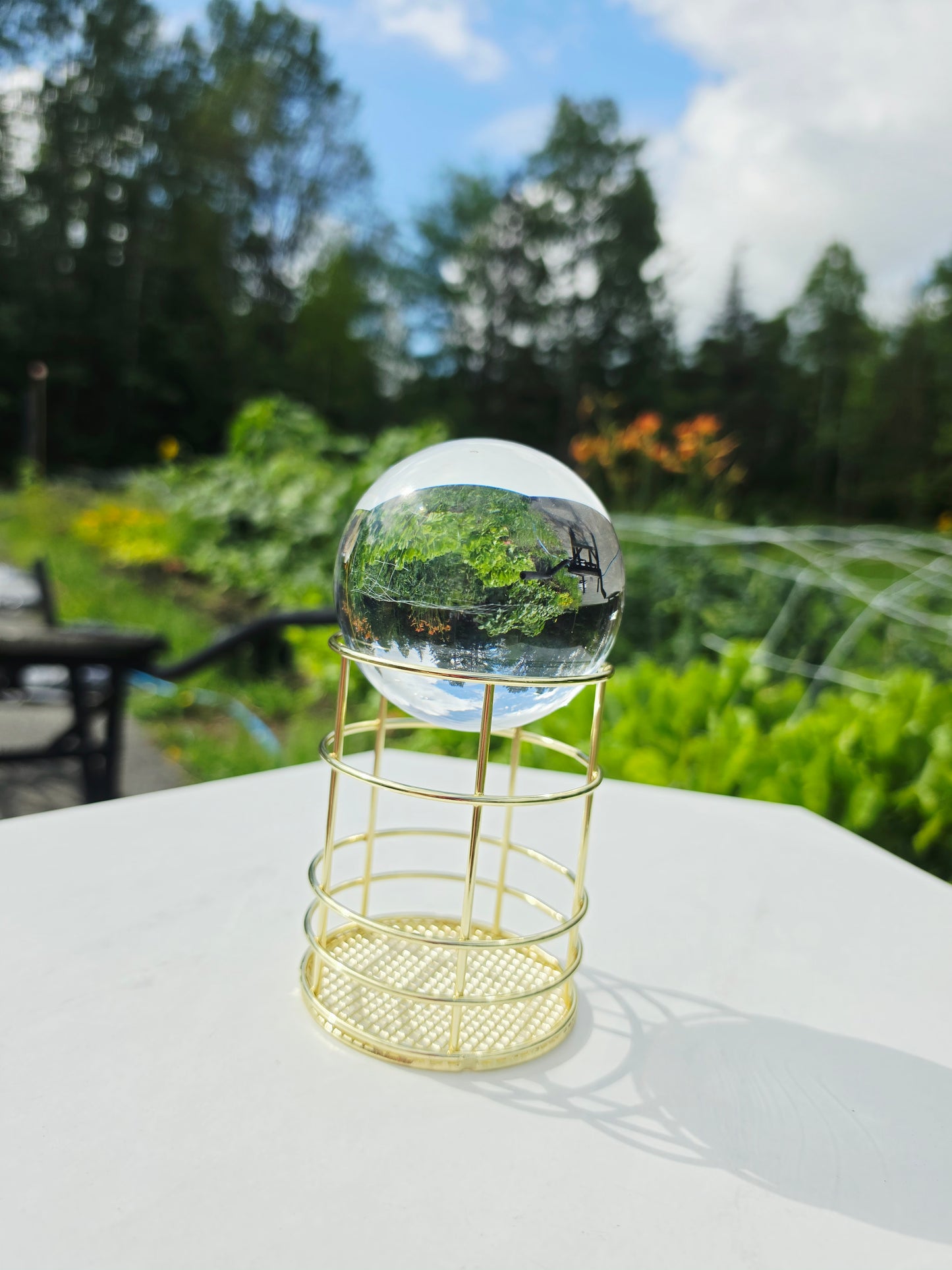 Gold Sphere / Specimens Holder