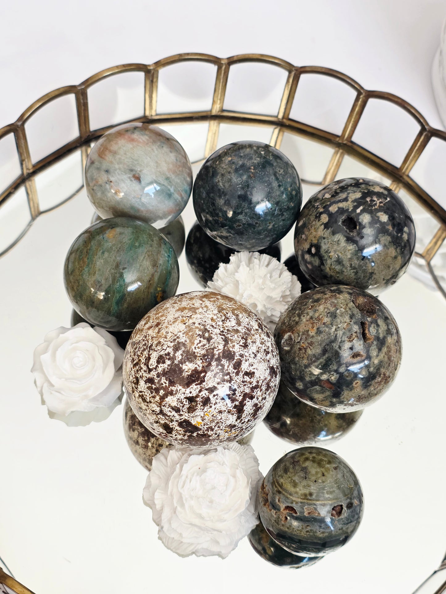 Ocean Jasper Sphere 1 lbs
