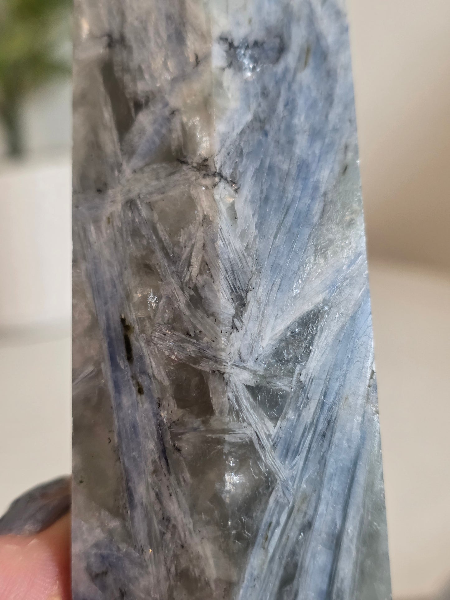 Kyanite High grade Tower Blue Druzy