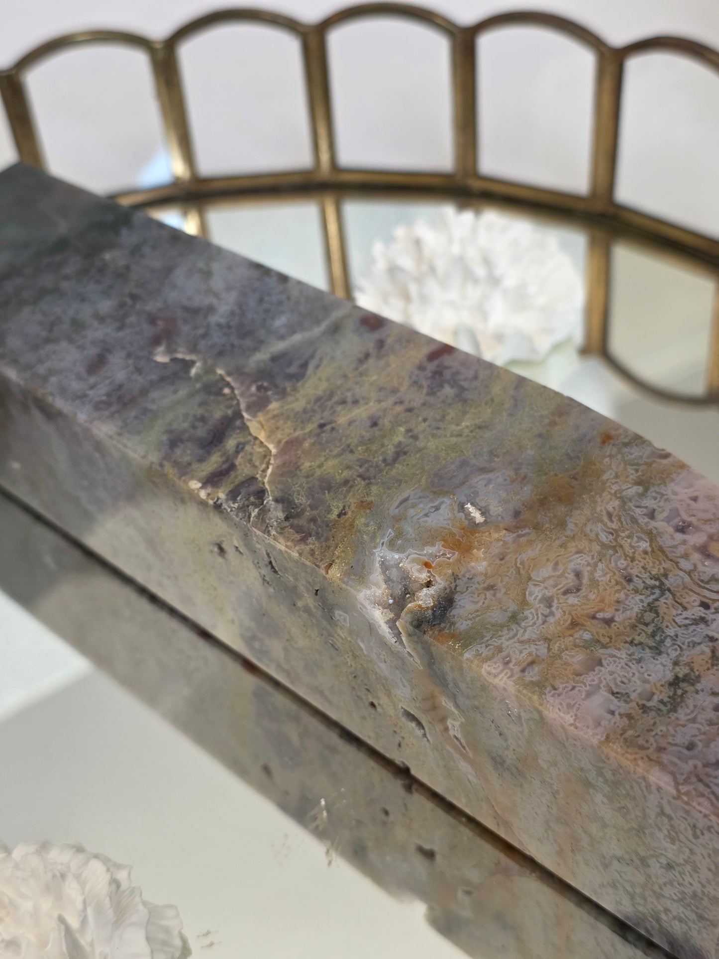 Ocean Jasper tall Tower 2.7 lbs