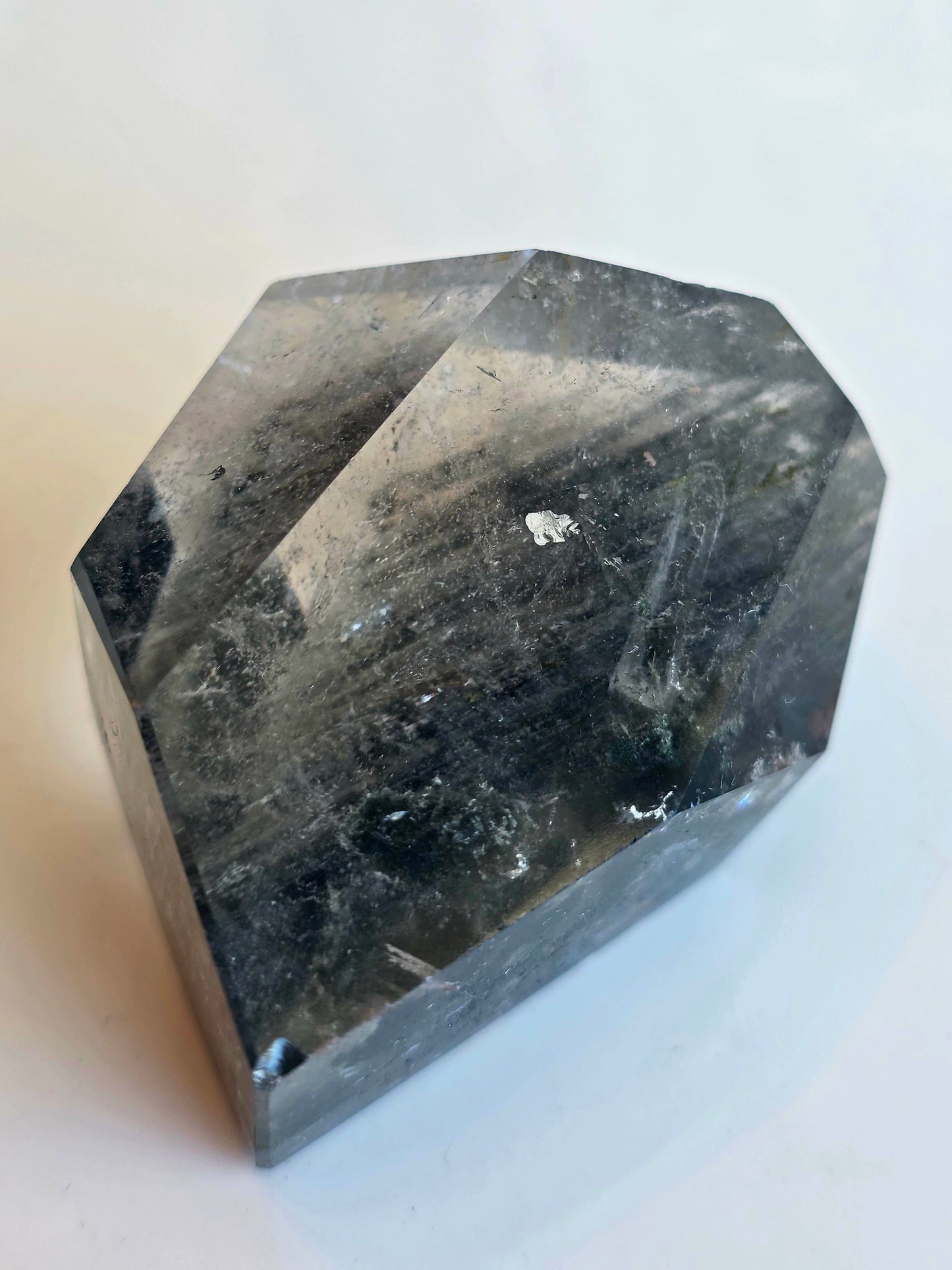 Garden Quartz Crystal Free-form Palm Size Clear