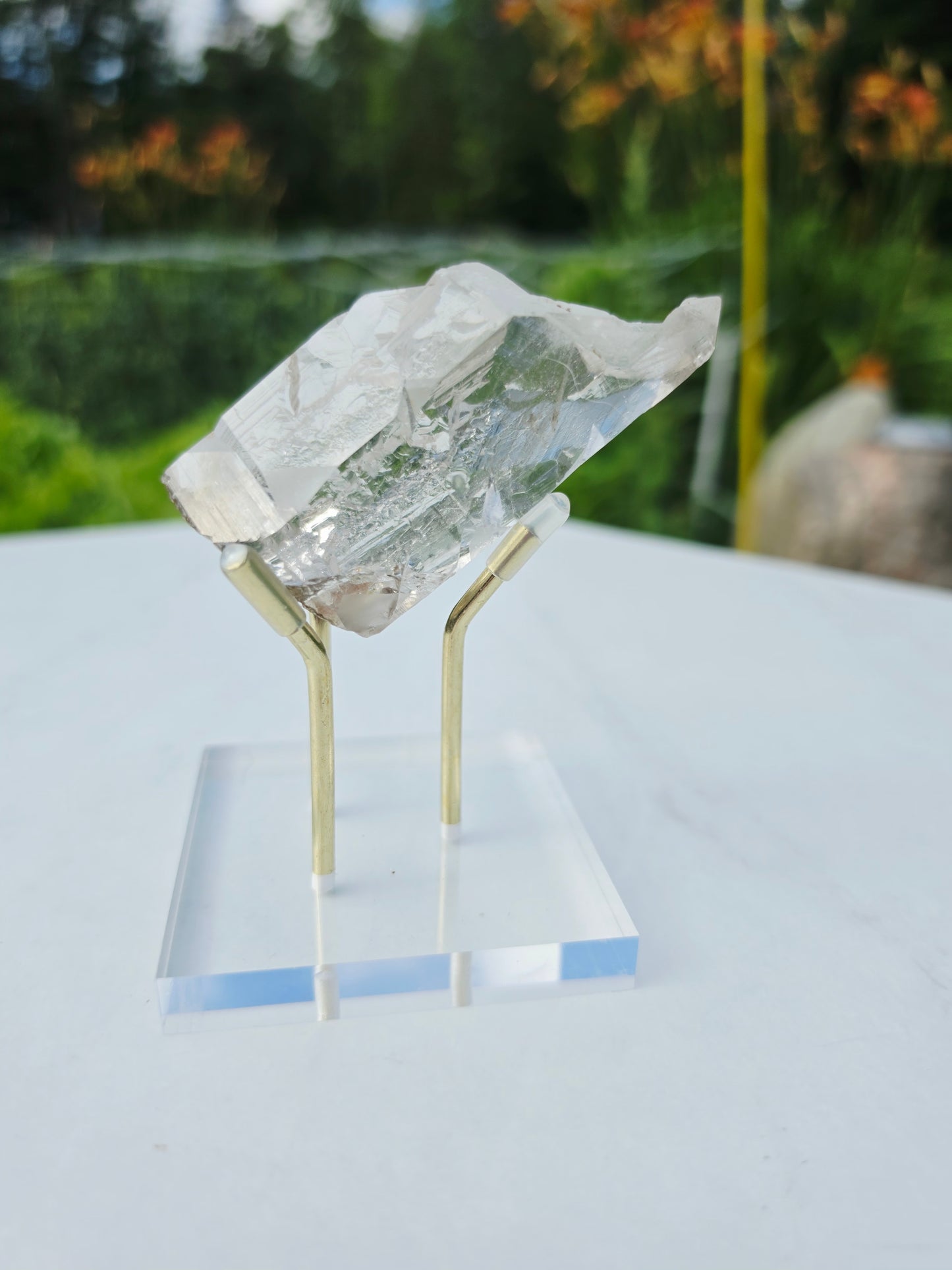 Himalayan Quartz Specimen with Stand Rare Mineral