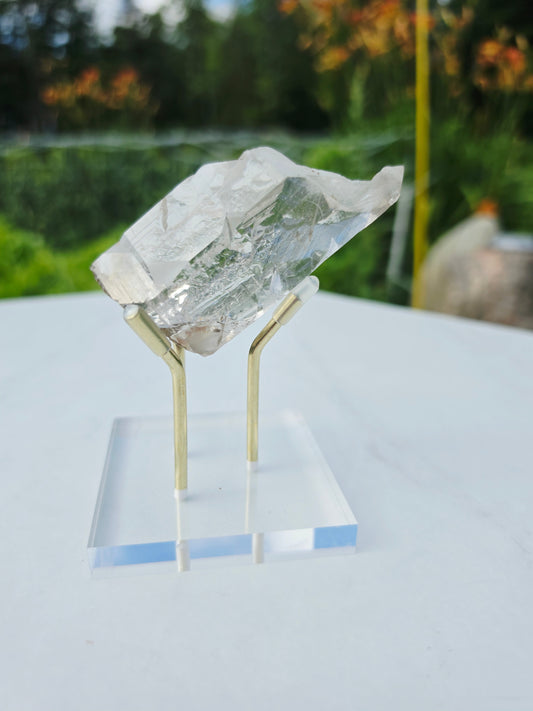 Himalayan Quartz Specimen with Stand Rare Mineral