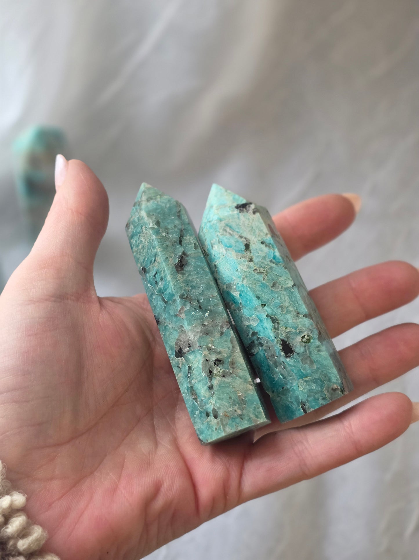 Amazonite Crystal Tower Bundle of 4