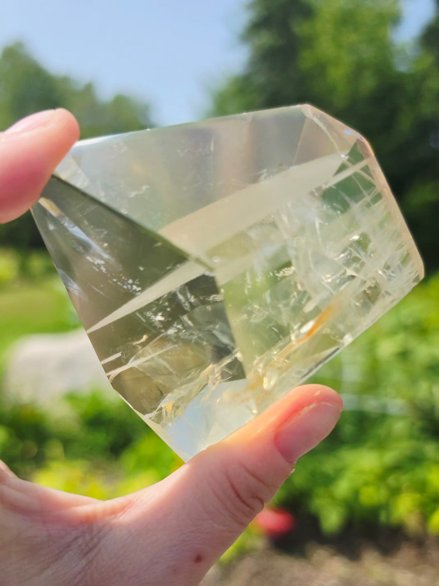 Citrine Free Form Polish 230 grams Crystal Mineral