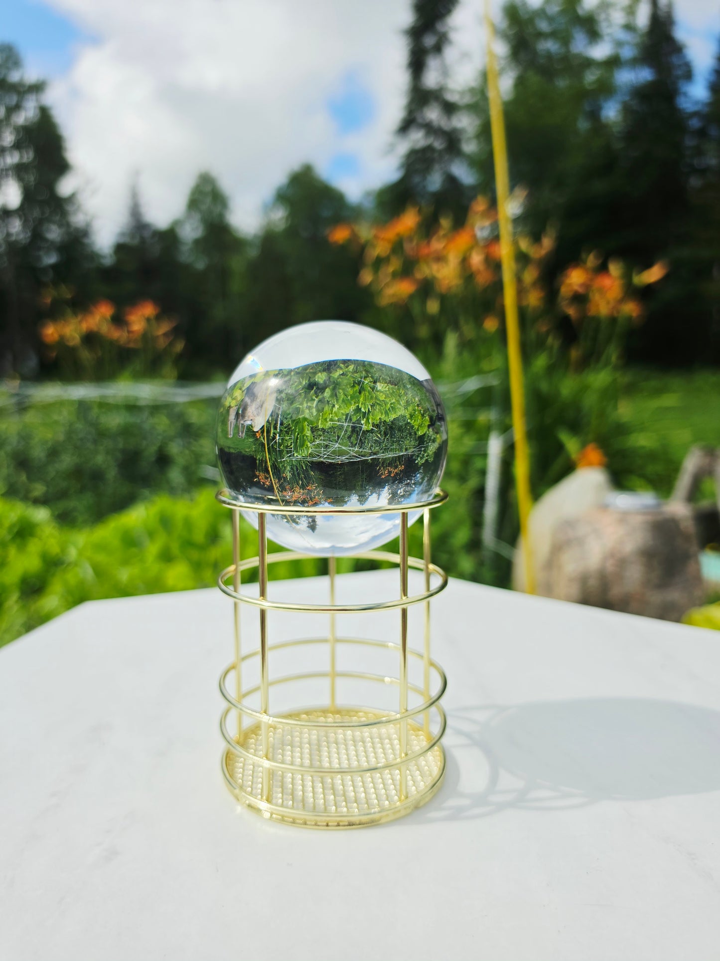 Gold Sphere / Specimens Holder