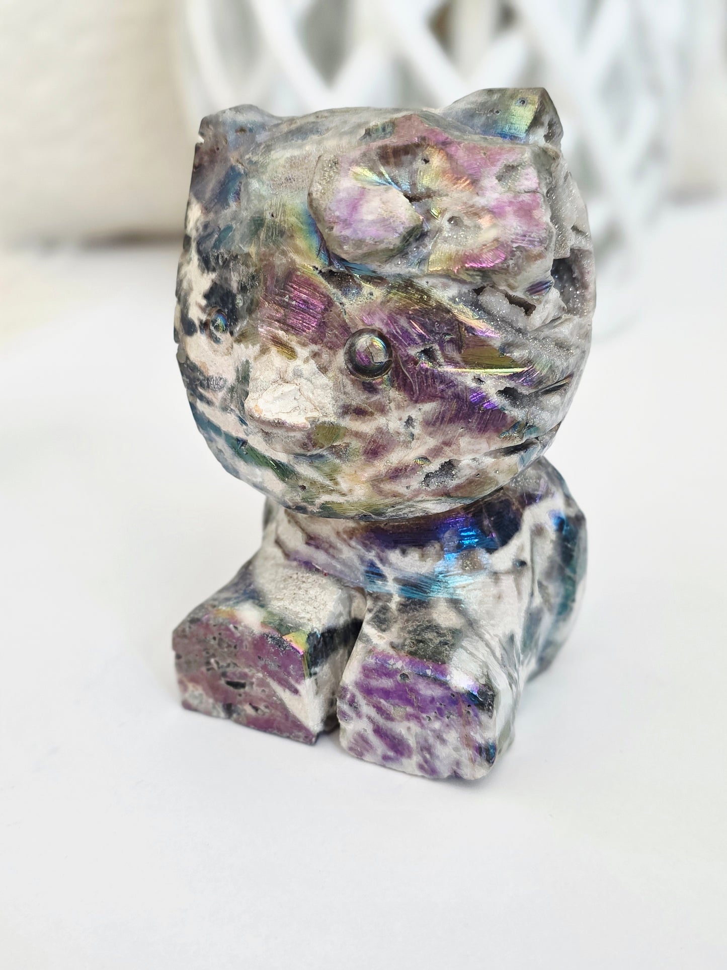 Hello kitty Aura Crystal Carving