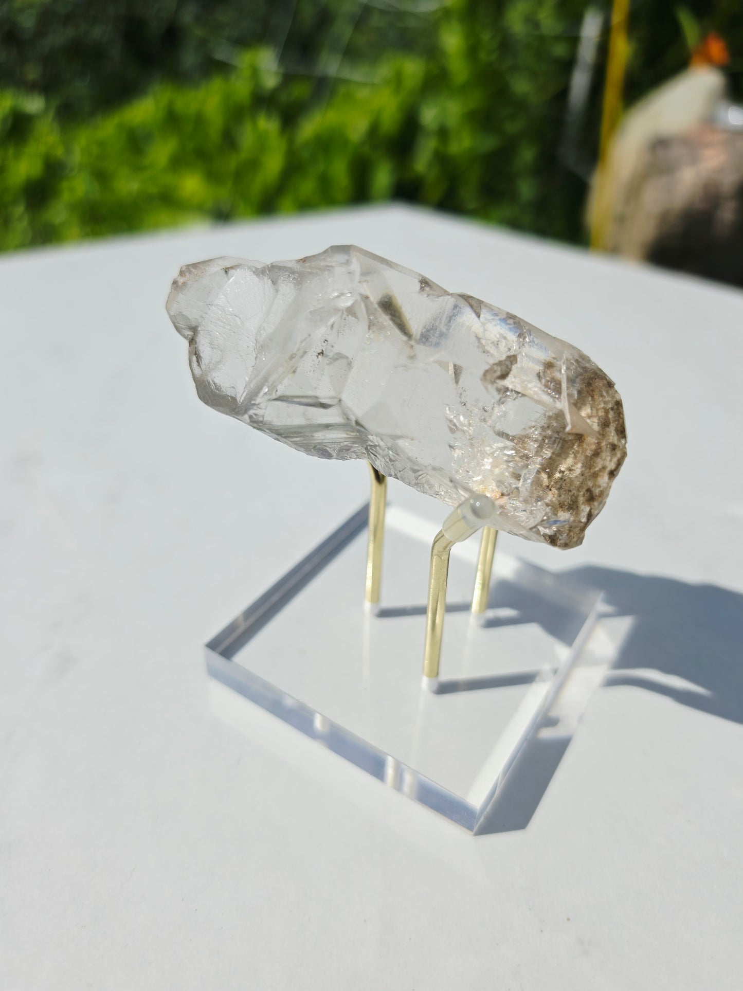 Himalayan Quartz Specimen with Stand Rare Mineral