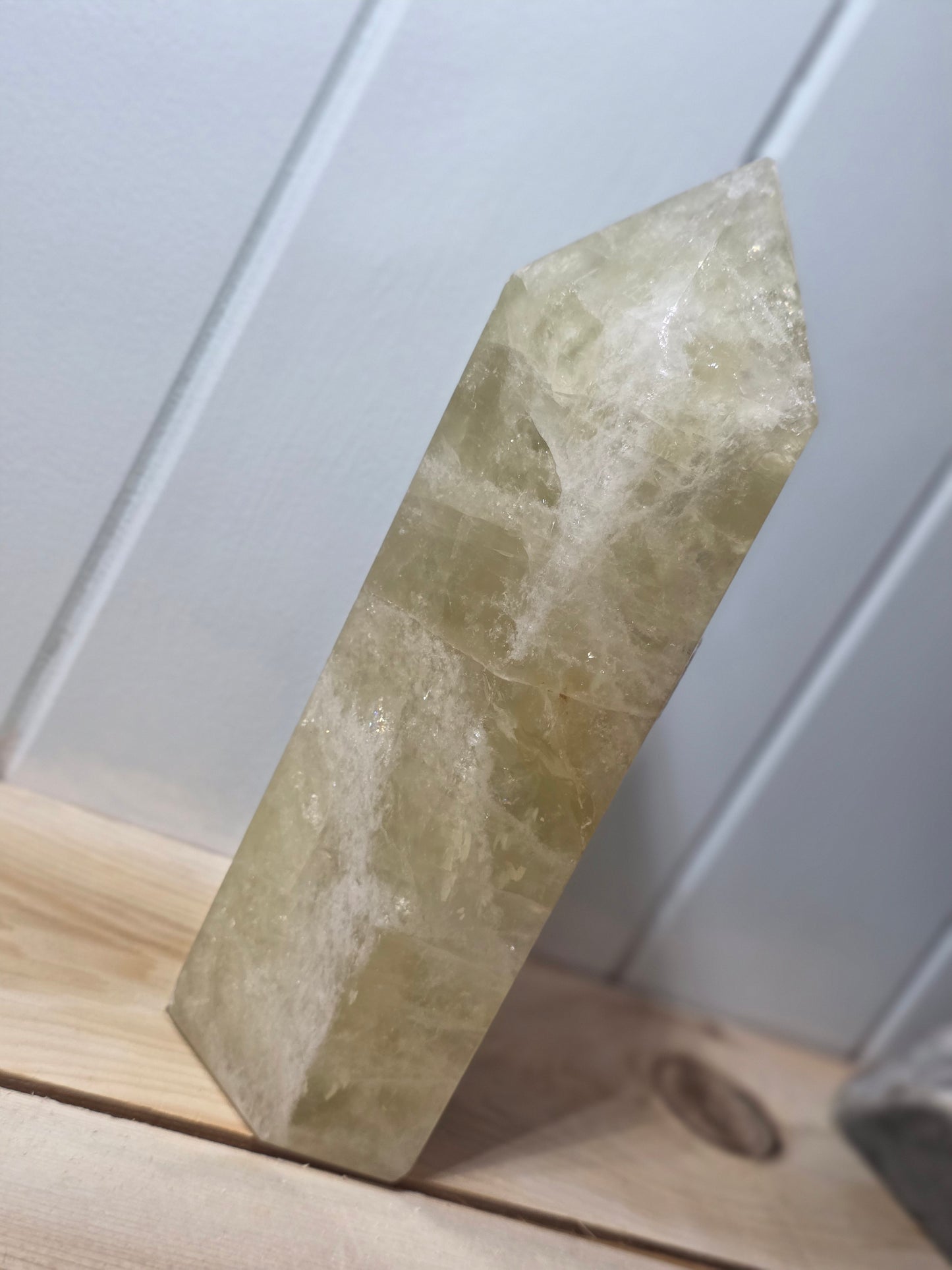 Citrine Tower 2.1lbs - Rambo Inclusions- Quartz Crystal