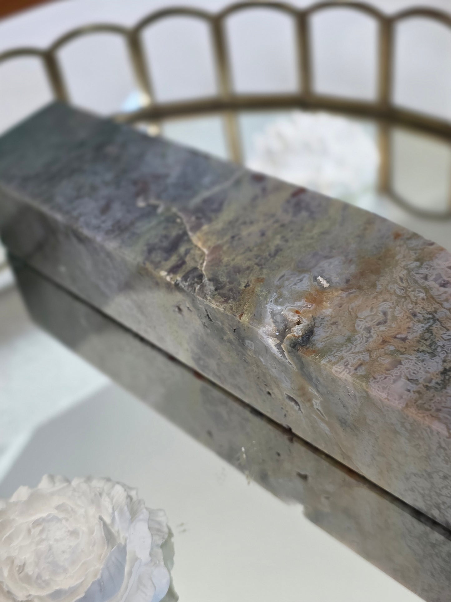 Ocean Jasper tall Tower 2.7 lbs