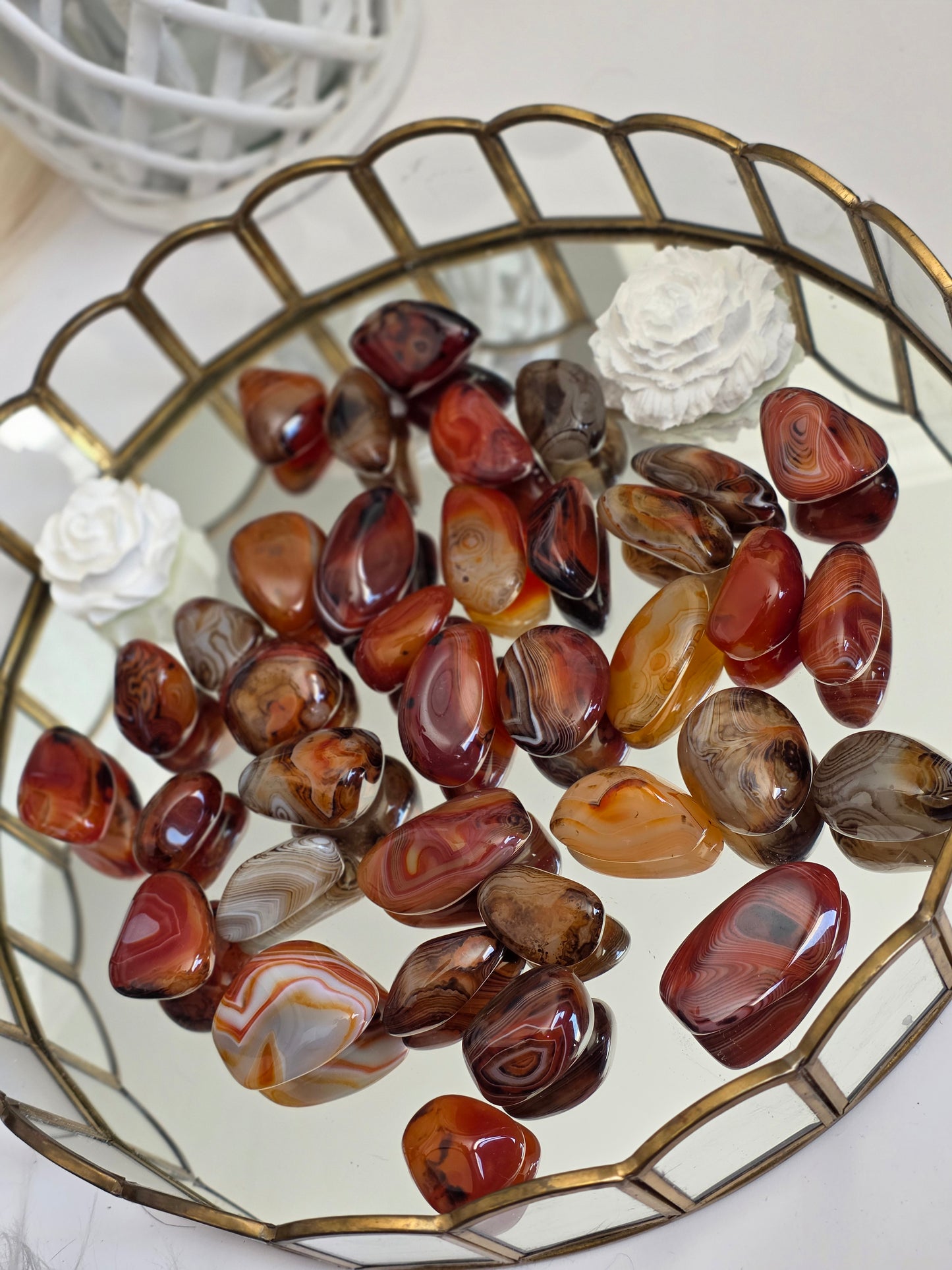 Sardonyx Tumble Stones 1 lbs