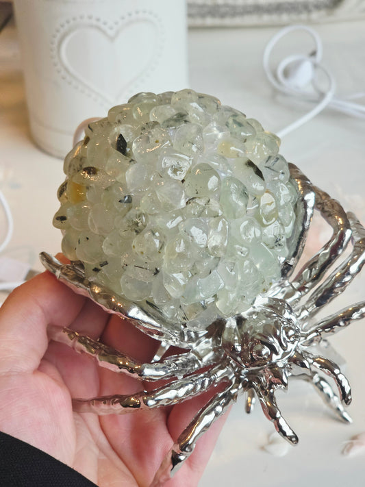 2 Crystal Spider Lamp Rock Chips bundle