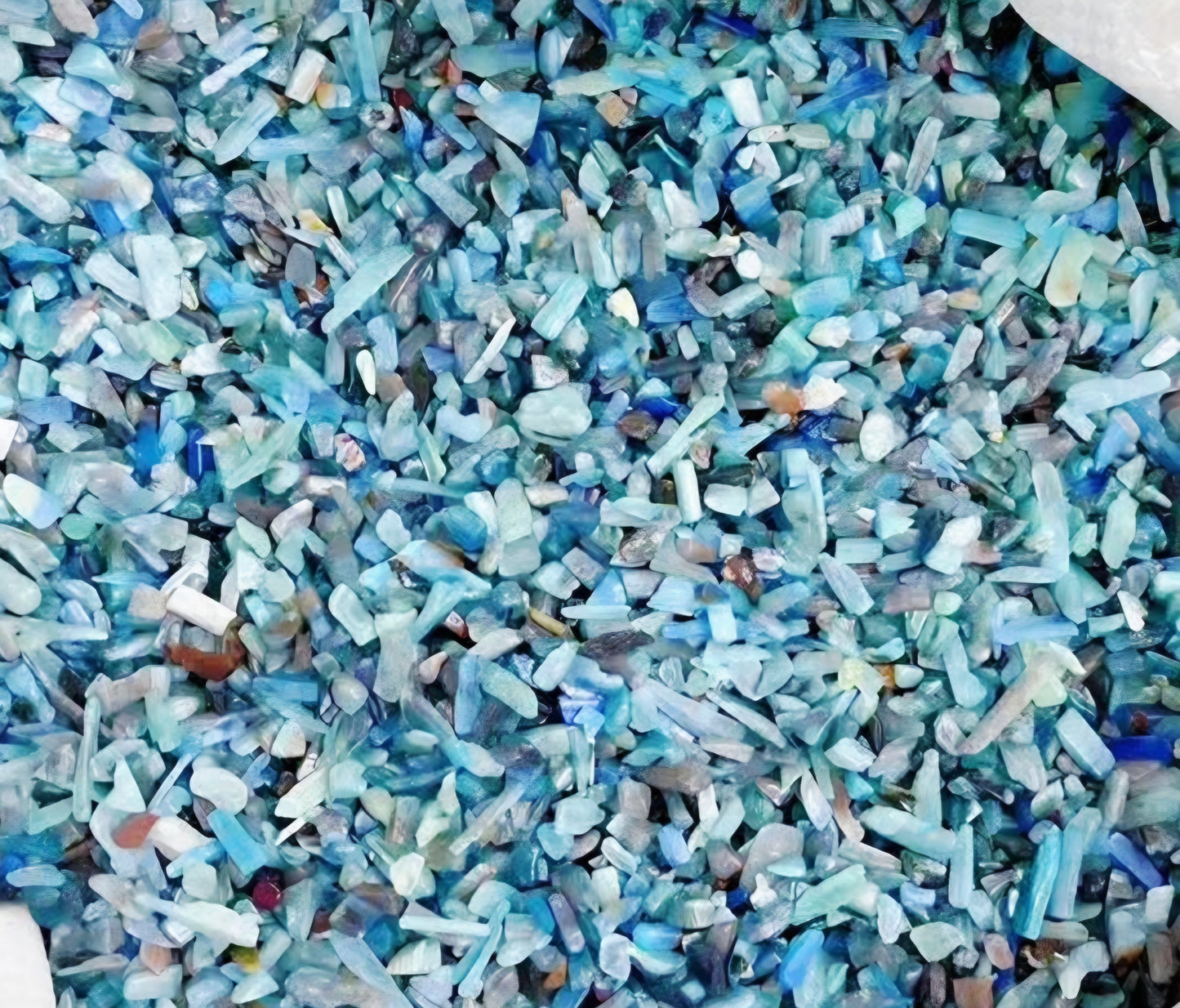 Blue kyanite crystal chips bulk 2kg natural gemstone chips