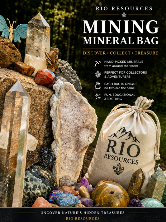 Mining Minerals Paydirt 10kg - Raw Crystals & Gemstones & Specimens & Carvings