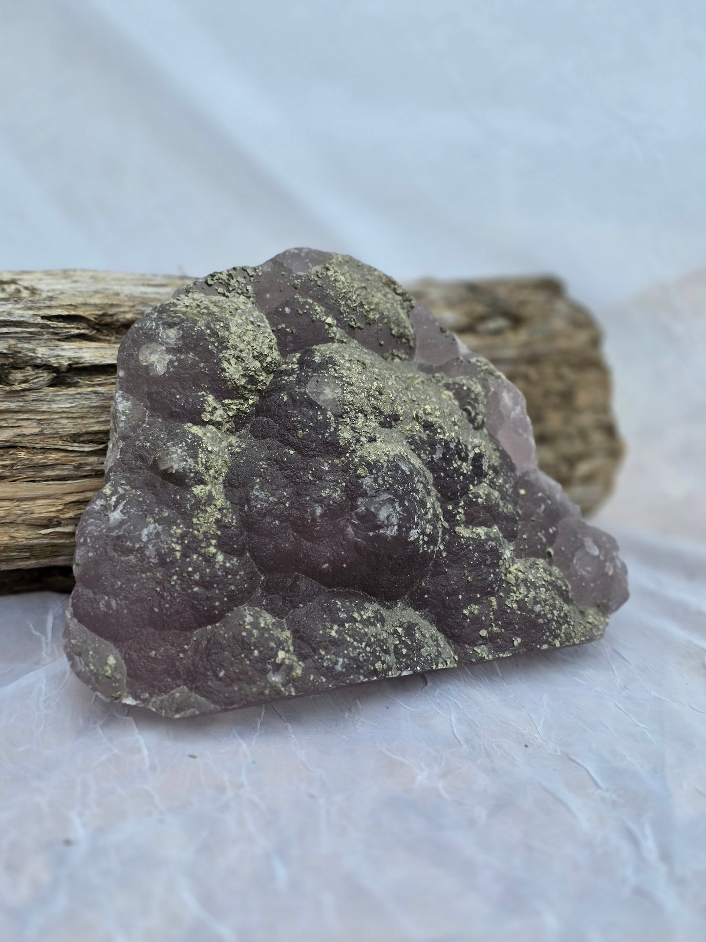 Pyrite on Fluorite Matrix Specimen 5.12 lbs