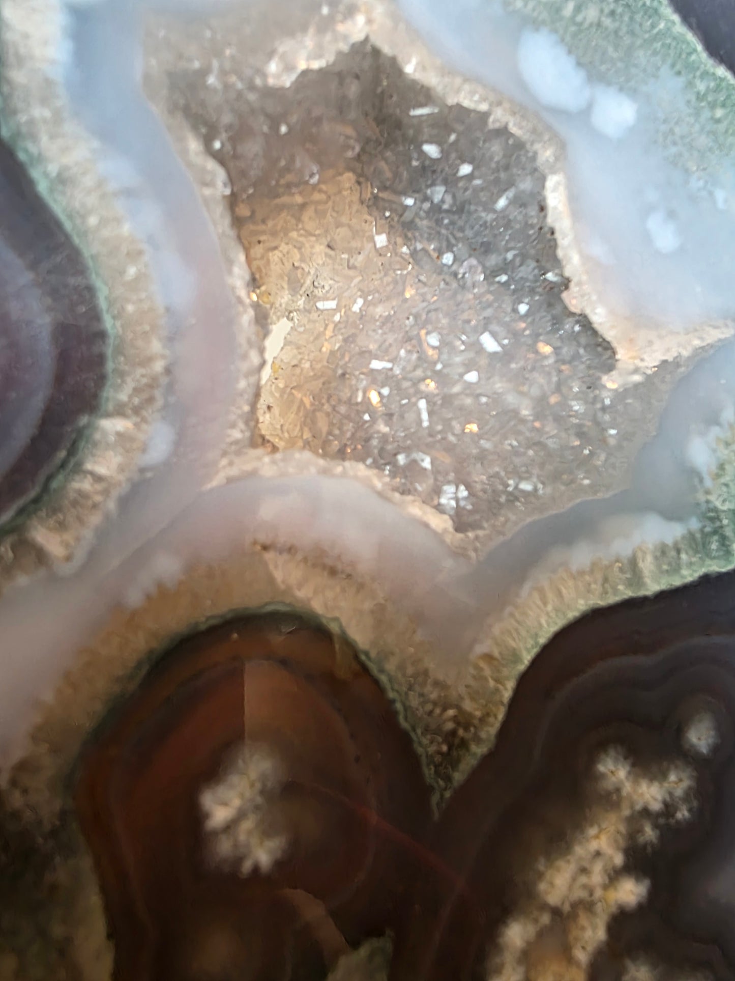 Agate Slab on stand 2.76kg