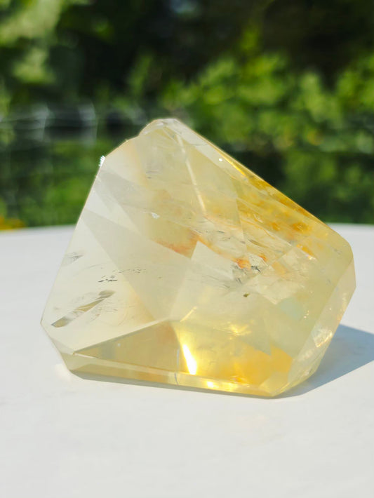 Citrine Free Form Polish 230 grams Crystal Mineral