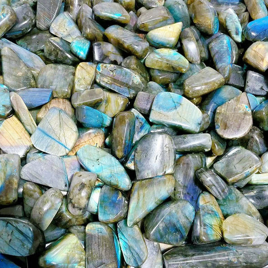 Labradorite Cabochon Free Form 1kg - Bulk