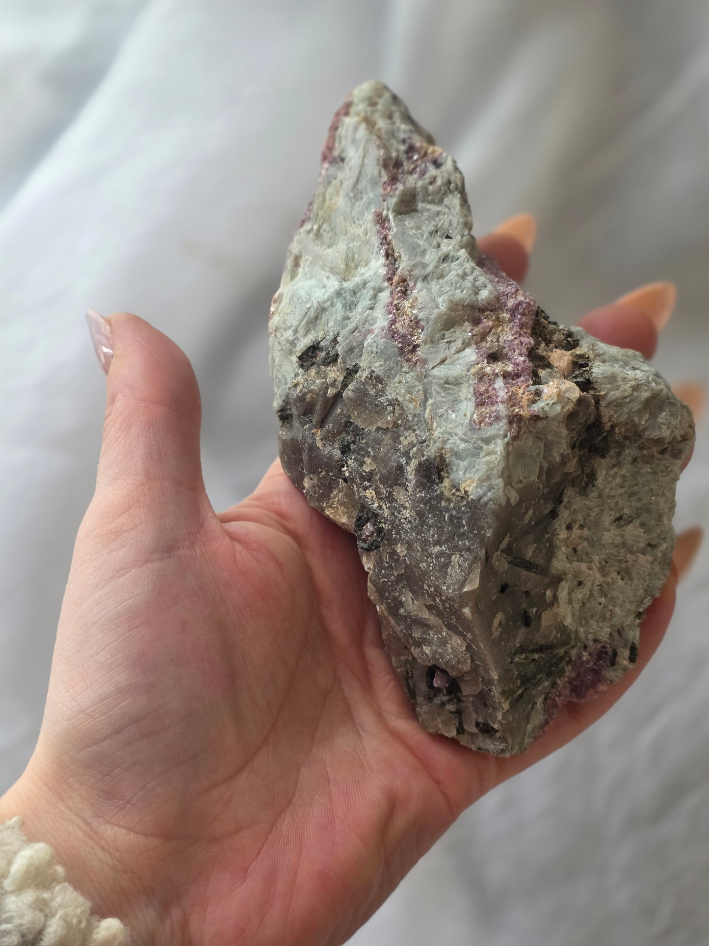 Pink Tourmaline Specimen Medium Size
