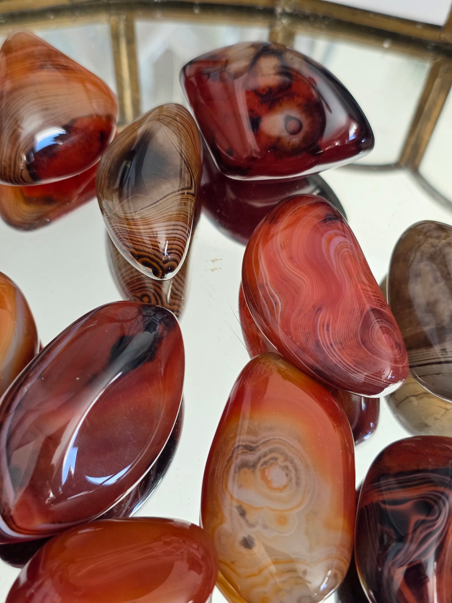 Sardonyx Tumble Stones 1 lbs