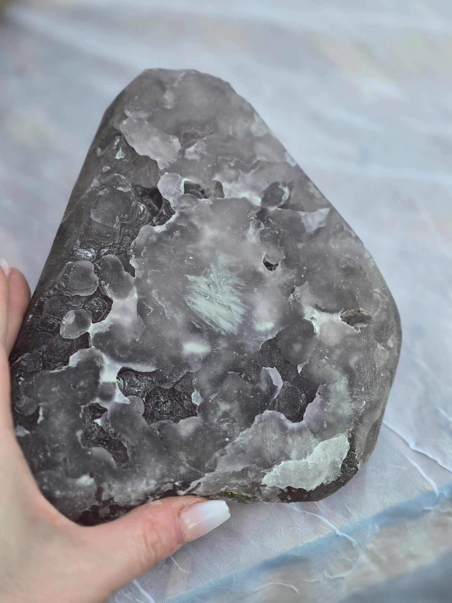 Pyrite on Fluorite Matrix Specimen 5.12 lbs