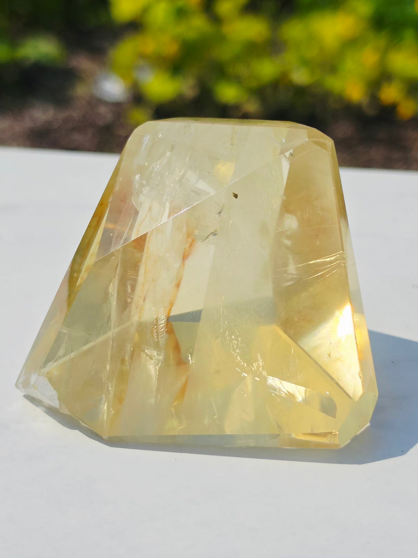 Citrine Free Form Polish 230 grams Crystal Mineral