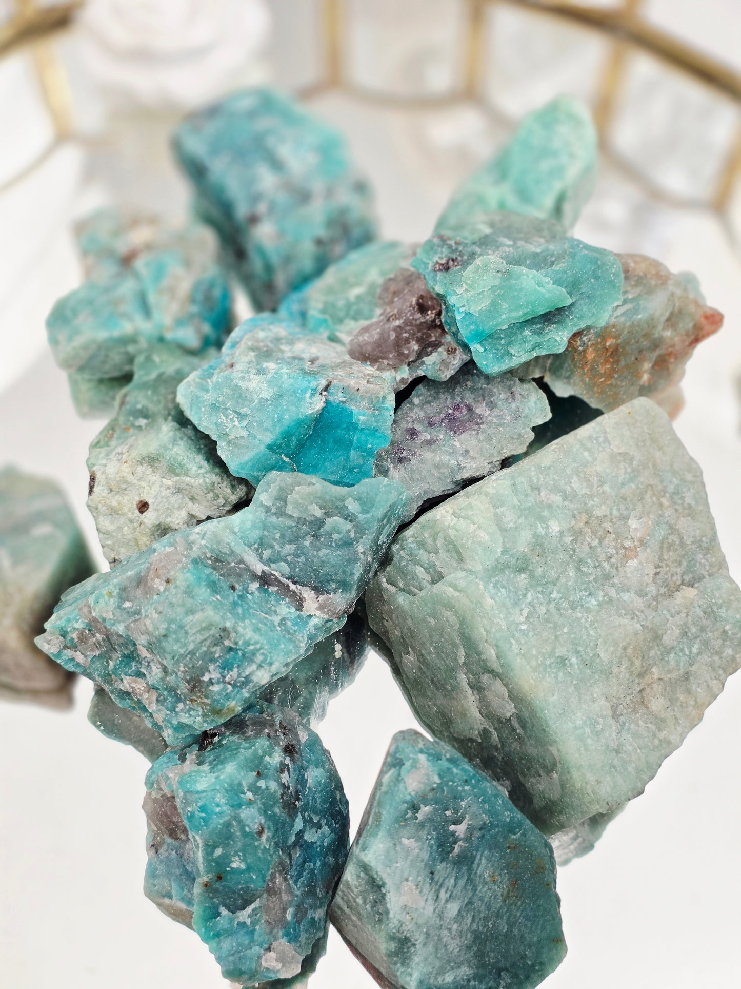 Raw Amazonite 1 lbs