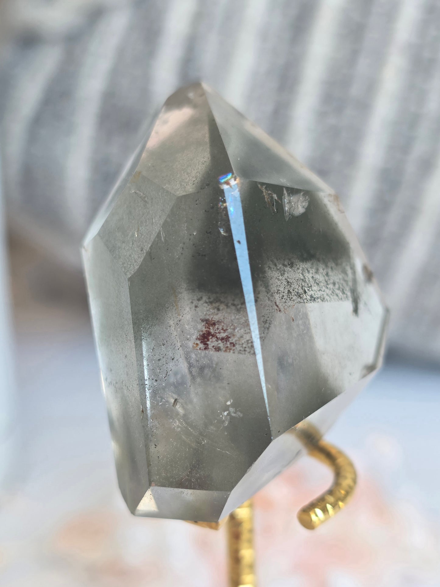Garden Quartz Crystal Free-form Palm Size Clear