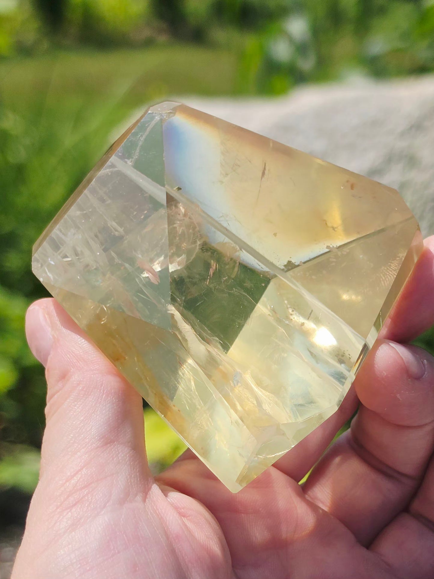 Citrine Free Form Polish 230 grams Crystal Mineral