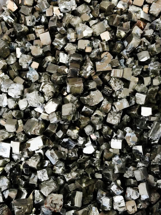 Pyrite cube 50 pieces - Bulk